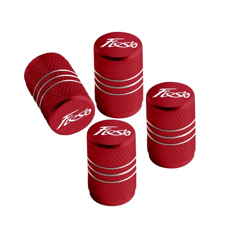Bouchon Valve Ford Fiesta Aluminium Rouge