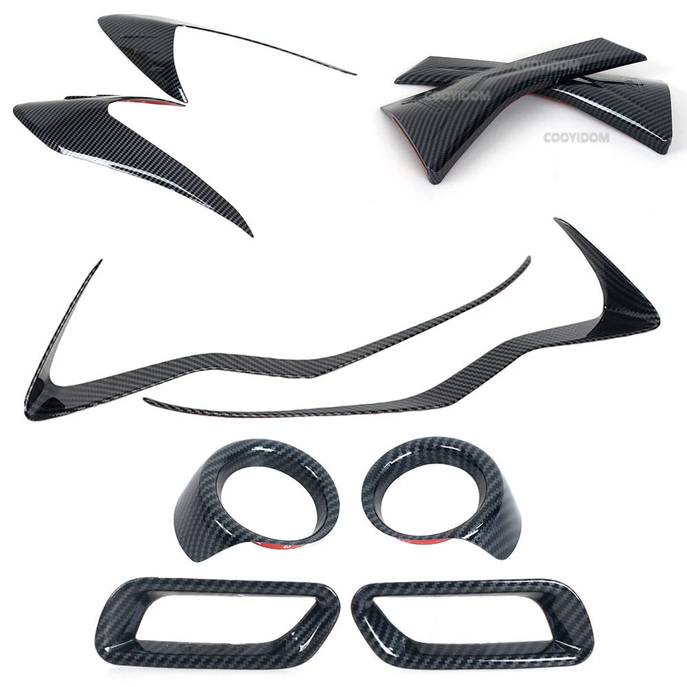 Garnitures Carbone Cadres de Phare Subaru XV 2012-2016