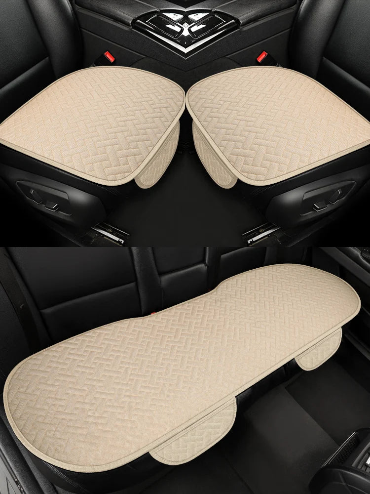 Coussin de Siège Auto Lin Universel Toutes Saisons