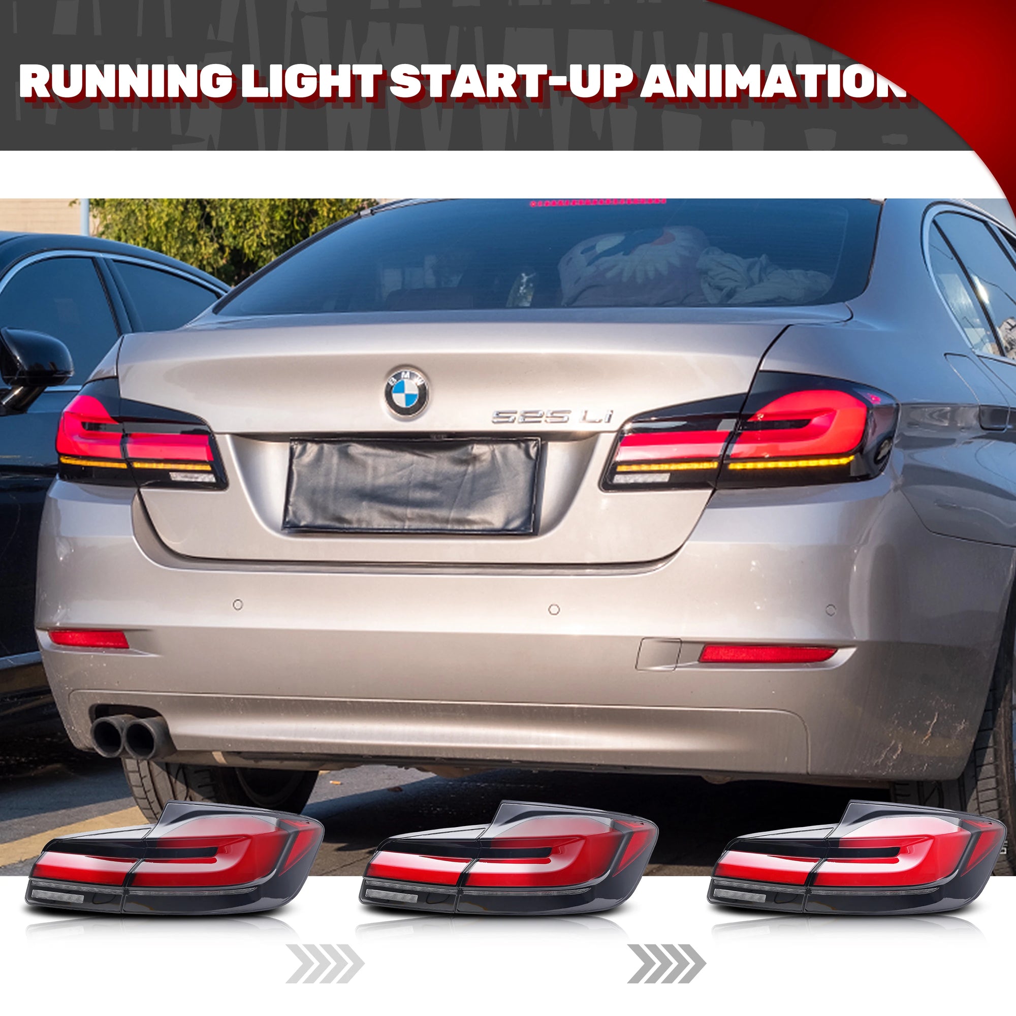 Feux Arrière LED BMW Série 5 F10 M5 2011-2016