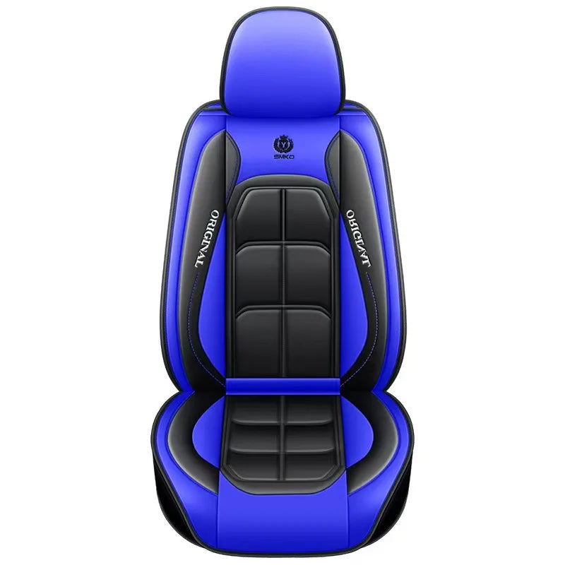 Housse de Siège Auto Cuir Universelle Toutes Saisons
