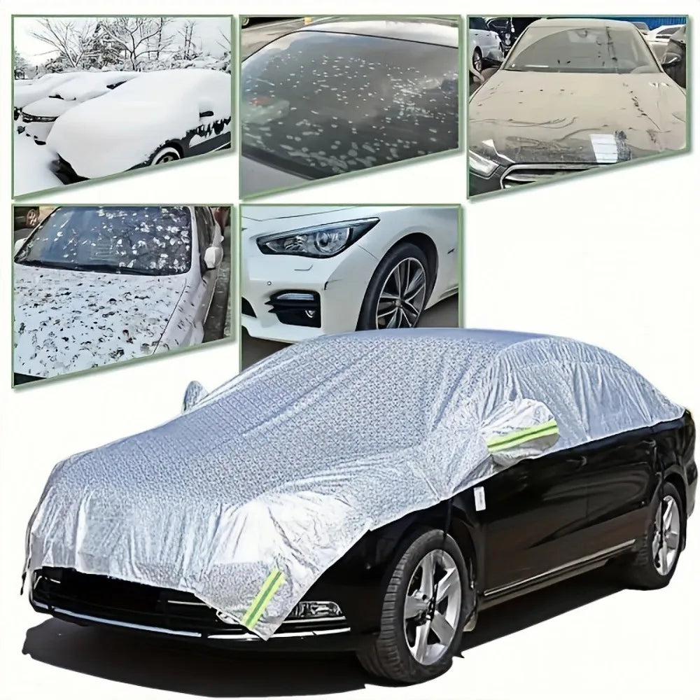 Housse Demi-Carrosserie Voiture Berline Toutes Saisons