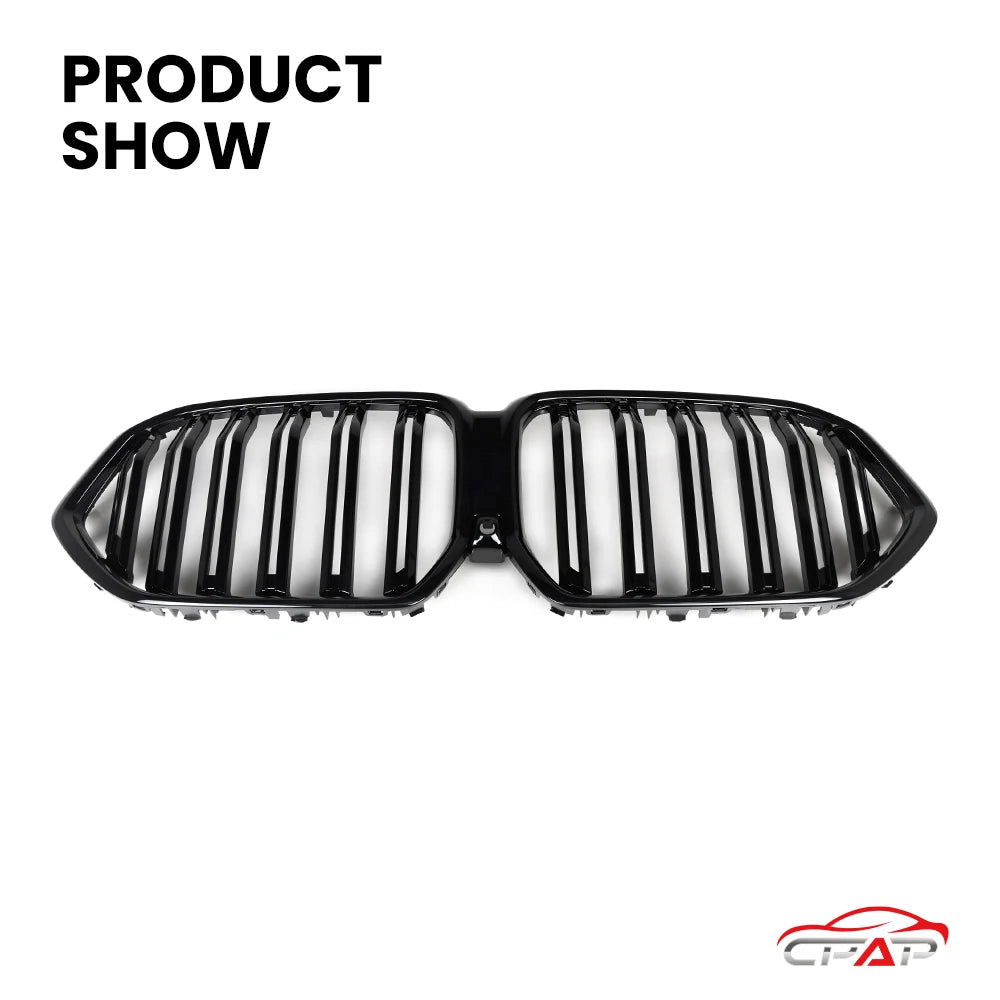Grille de Pare-Chocs Avant BMW X6 G06 LCI 2024 Noir Brillant