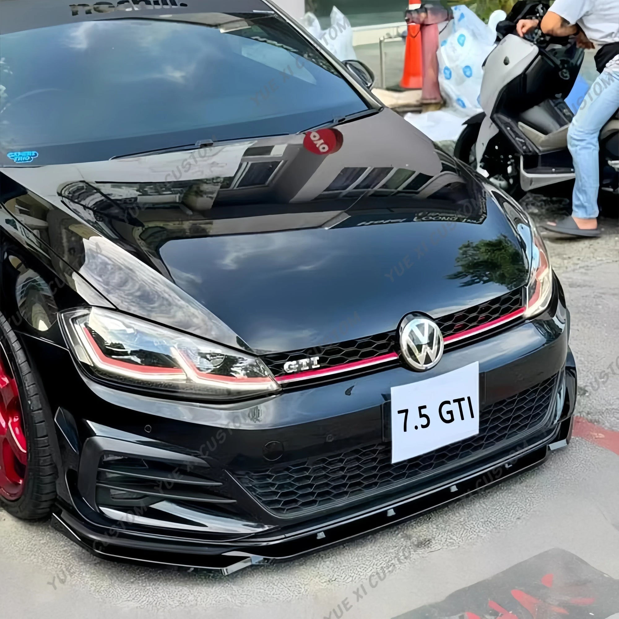 Lame Pare-Choc Avant VW Golf 7.5 GTI GTD 2017-2020