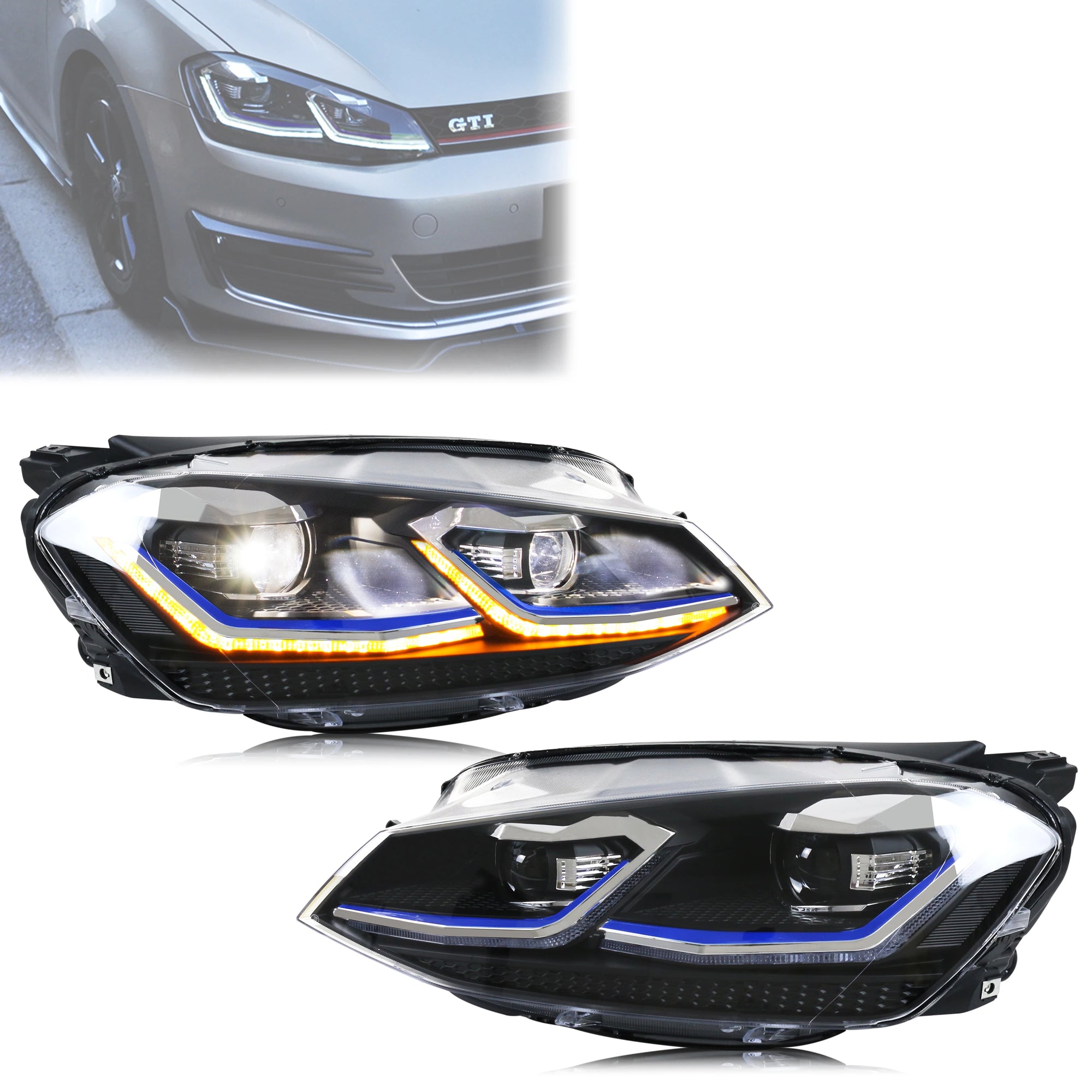 Phares LED Volkswagen Golf 7 MK7 2013-2017