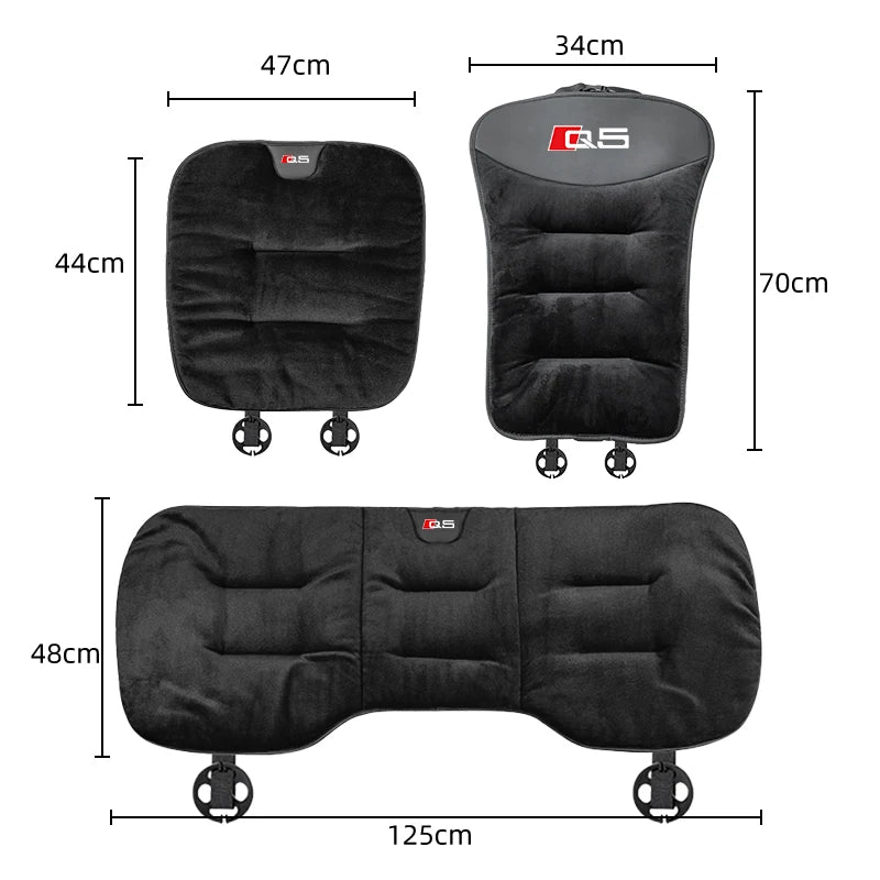 Coussins de Siège Auto Flanelle Audi Q5 TT