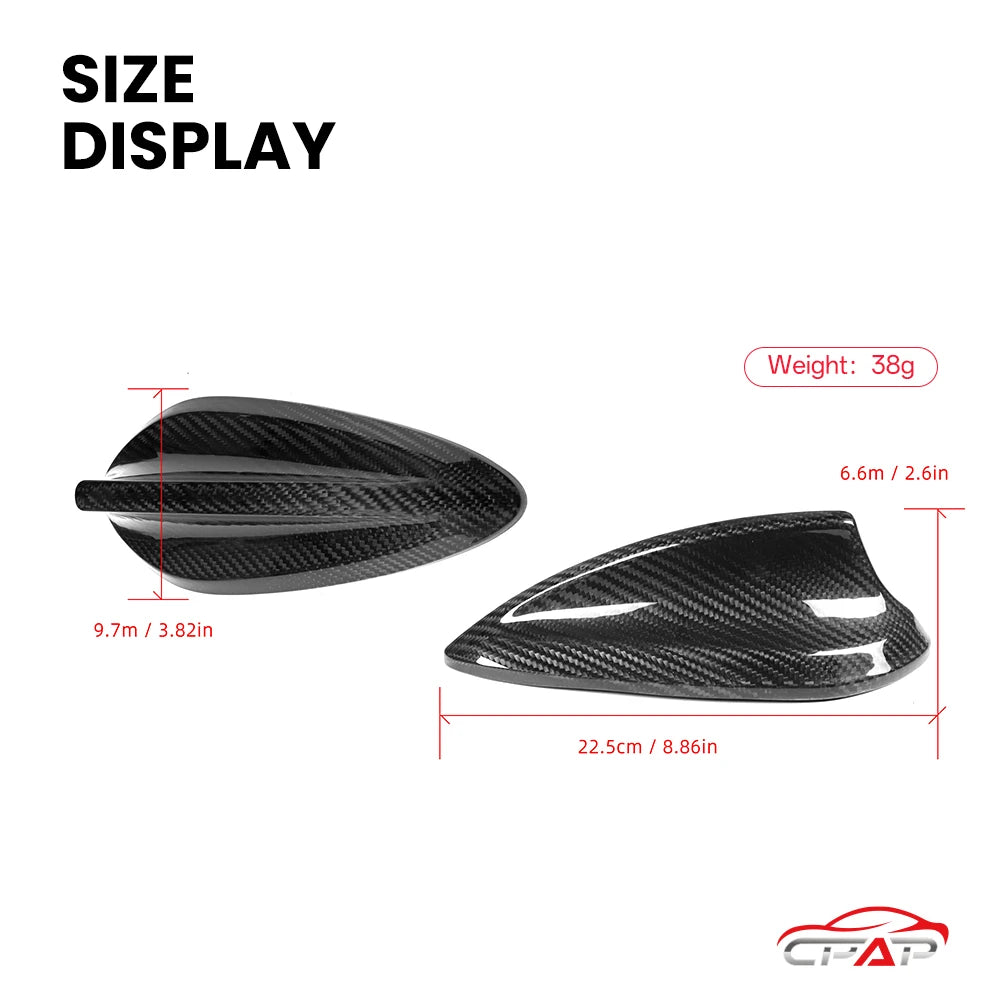 Coques d'Antenne Carbone BMW F30 G20 G30