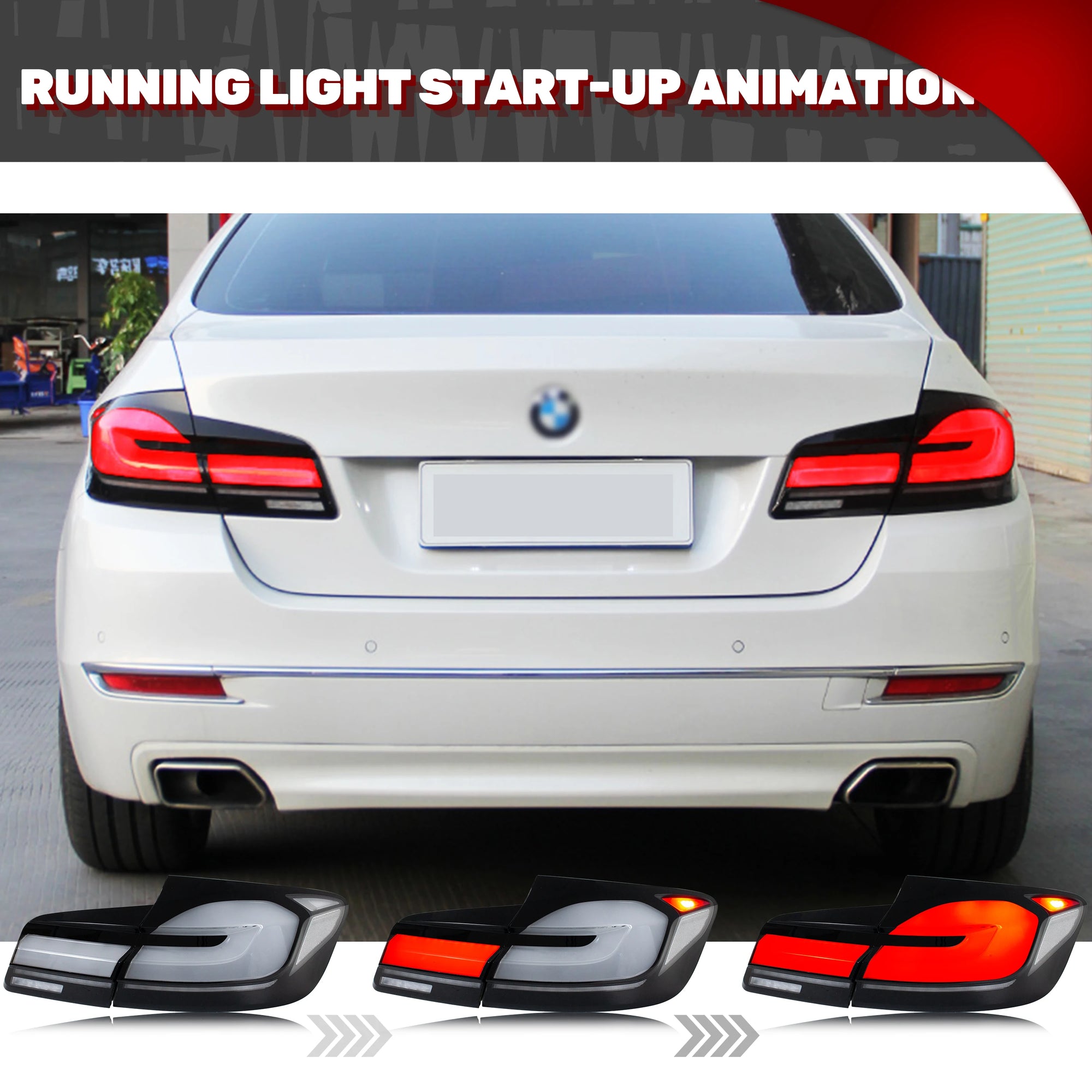 Feux Arrière LED BMW Série 5 F10 M5 2011-2016