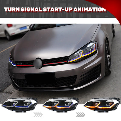 Phares LED Volkswagen Golf 7 MK7 2013-2017
