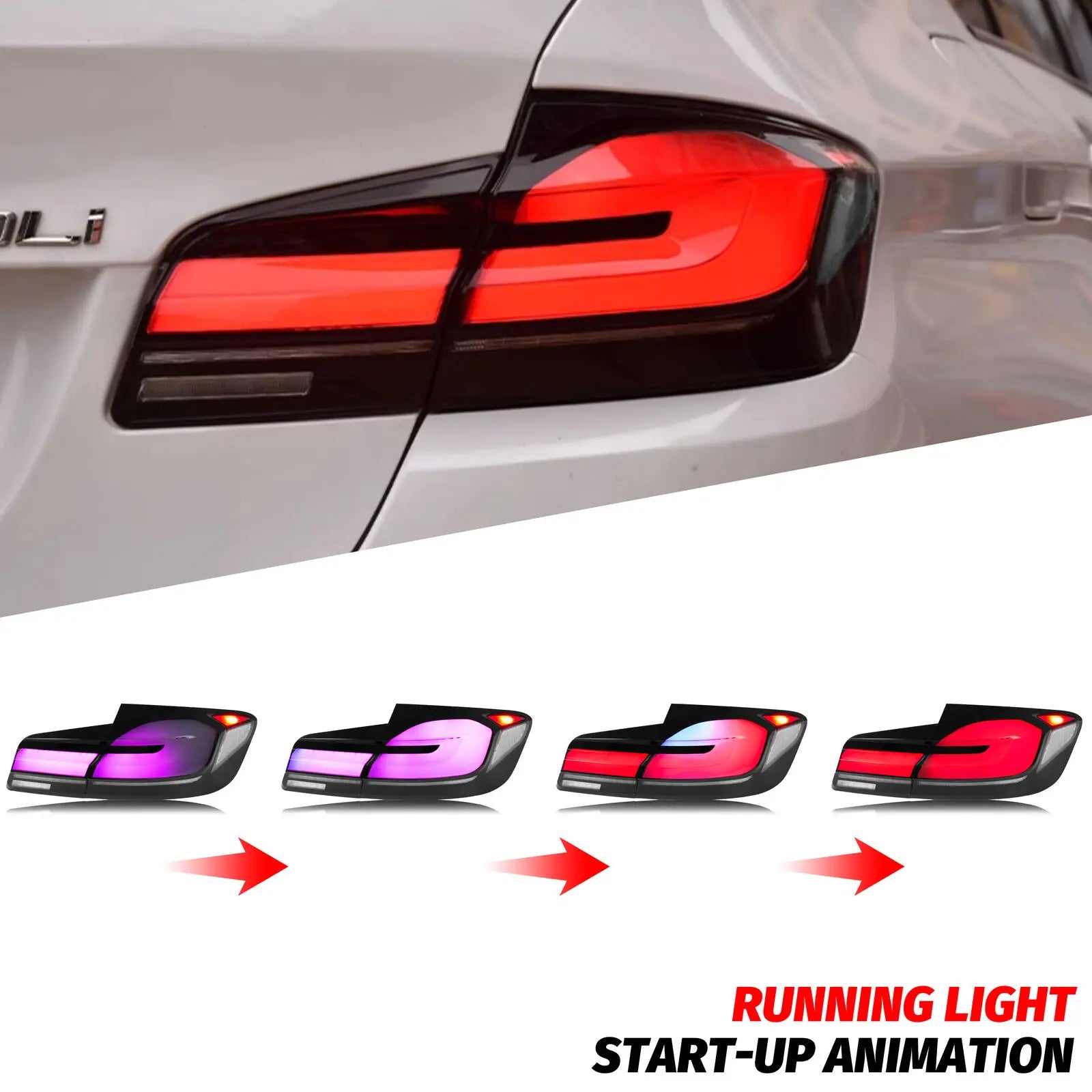Feux Arrière LED RGB BMW Série 5 F10 M5 2011-2016