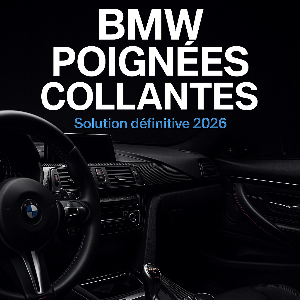 BMW poignees collantes solution definitive 2026