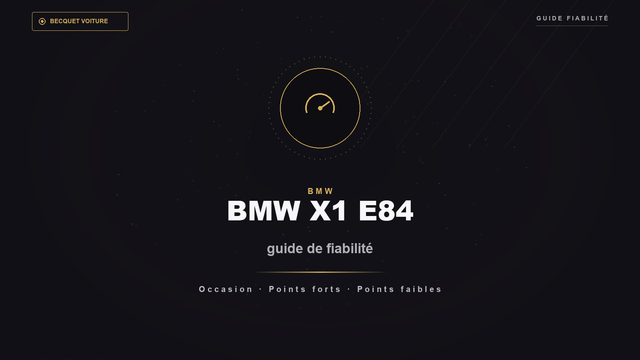 BMW X1 E84 d'occasion guide de fiabilité - Becquet Voiture