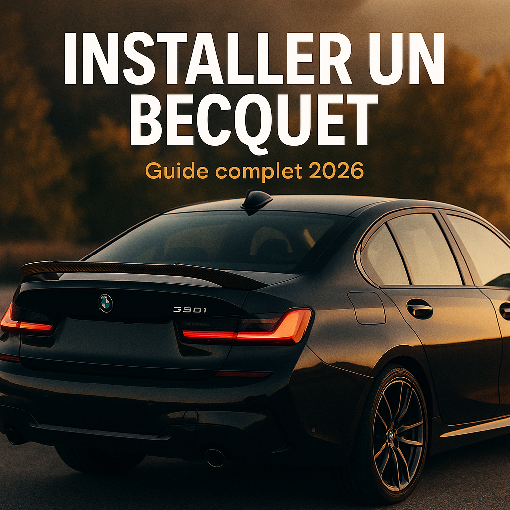 Installer un becquet de coffre - Guide complet 2026 BMW Mercedes Audi VW