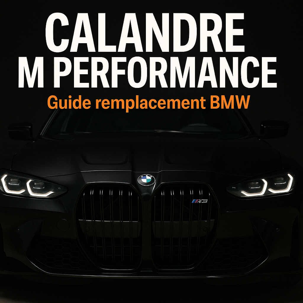 Calandre M Performance BMW - Guide remplacement Panamericana noir brillant 2026