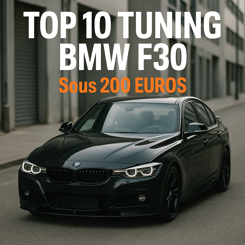 Top 10 accessoires tuning BMW Serie 3 F30 - Guide M Performance 2026