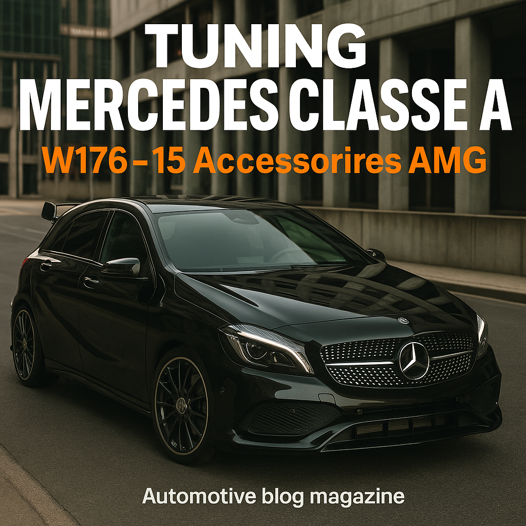 Tuning Mercedes Classe A W176 15 accessoires AMG Guide 2026