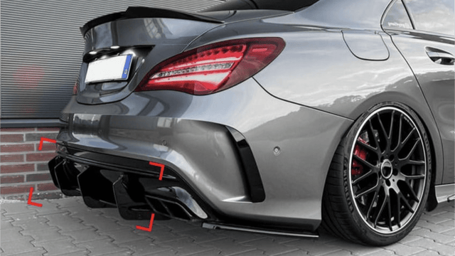 Diffuseur arrière AMG sur Mercedes CLA 45 C117 — guide fiabilité Mercedes CLA 45 AMG occasion