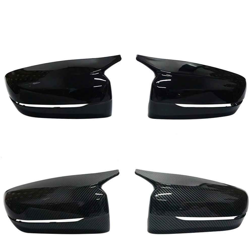 Coque de rétroviseur noir brillant pour BMW Série 8