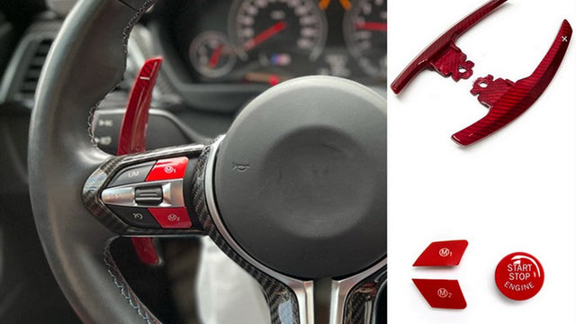 BMW M3 F80 occasion : palette au volant carbone pour BMW M3 Competition