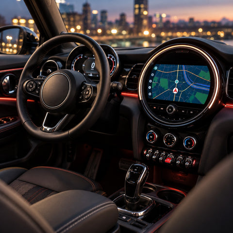 Autoradio und CarPlay Mini