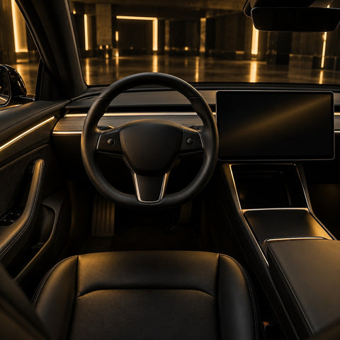 Volant Tesla - accessoires auto tuning