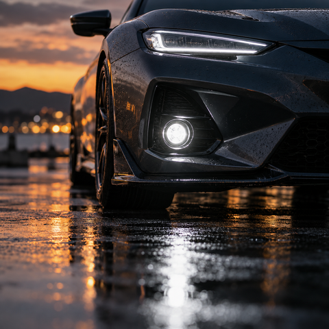 Feux et grilles antibrouillard voiture
