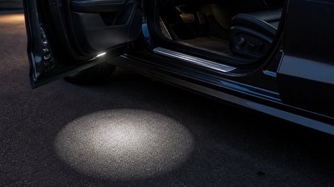 Projecteur de porte à logo Mercedes