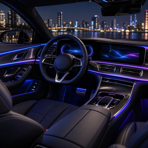 Lumière Ambiance Audi - accessoires auto tuning