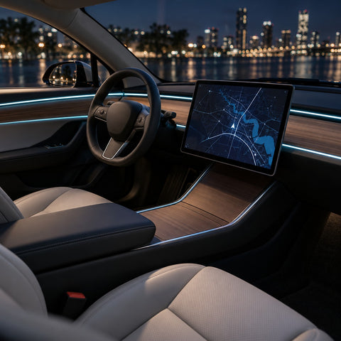 Tesla Ambientebeleuchtung