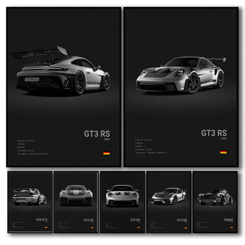 Affiche et poster Porsche
