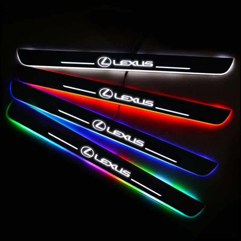 Seuils de Porte LED Lexus 7 Couleurs Sans Fil