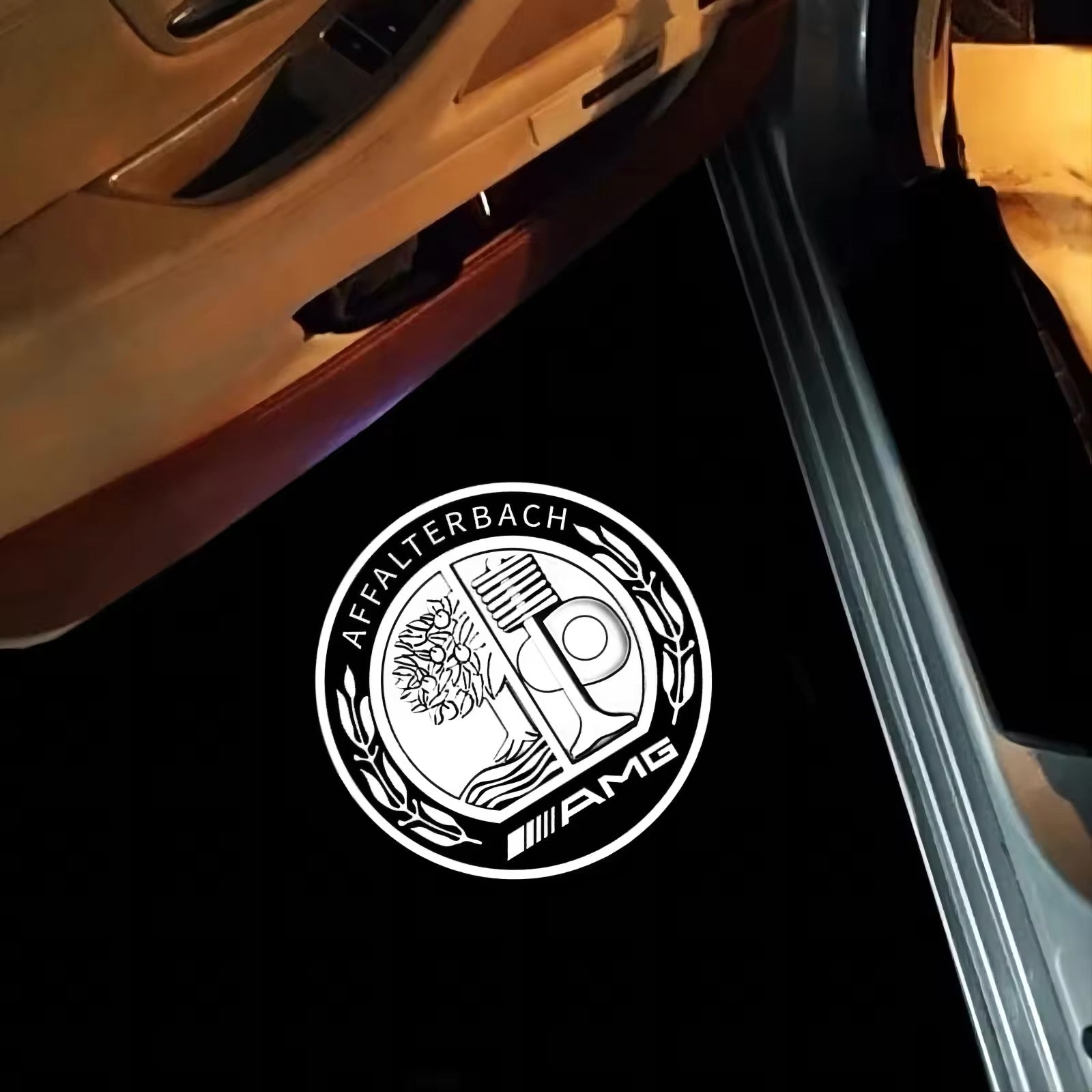 Projecteur logo porte voiture Mercedes Benz Affalterbach