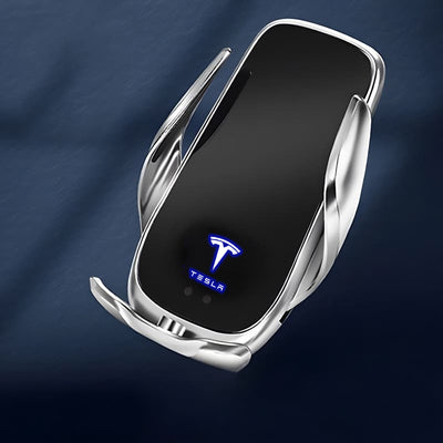 Support Téléphone Chargeur Sans Fil Tesla 15W Rota 9