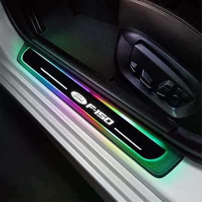 Seuils de porte LED Ford F150 2/4 pièces 7 couleur 2