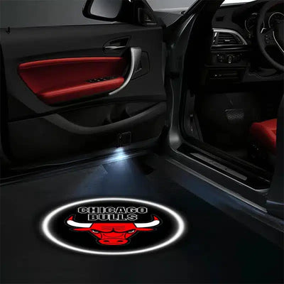 Projecteurs de Porte LED Chicago Bulls 2x - Logo NBA Projecteur - vue 6