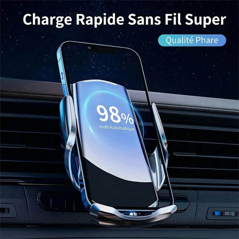 Support Téléphone Chargeur Sans Fil Lexus 15W 2