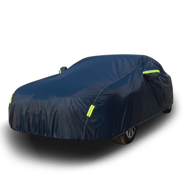 Bâche de Protection Voiture Universelle Imperméable Noire XL XXL