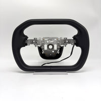 Volant Yoke Chauffant Style Cybertruck Tesla Model Y Juniper 350 mm