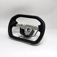 Volant Yoke Chauffant Style Cybertruck Tesla Model Y Juniper 350 mm