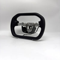 Volant Yoke Chauffant Style Cybertruck Tesla Model Y Juniper 350 mm