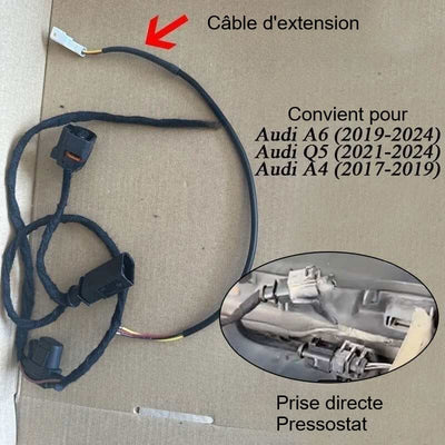 Logo Lumineux Audi Q5 LED Calandre 2013-2024 Noir  3
