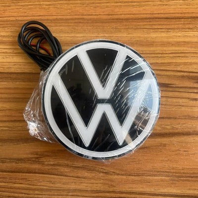 Emblème Calandre VW Lumineux LED Étanche 120-155mm 2