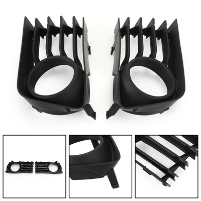 2 Pièces Couvercles Antibrouillard Noir Toyota Prius 2004-2009 - vue arrière - Becquet Voiture