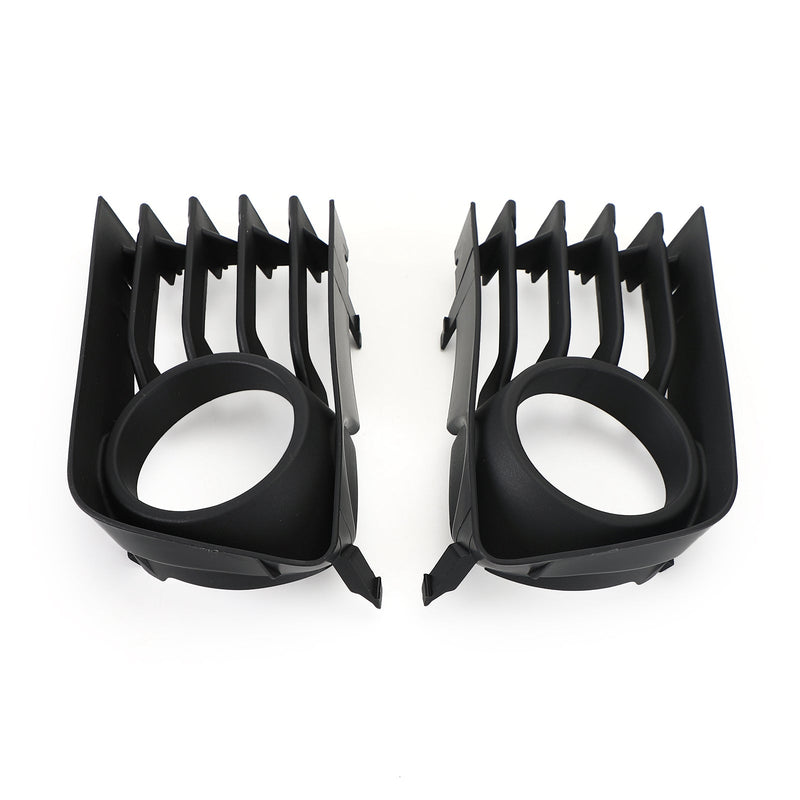 2 Pièces Couvercles Antibrouillard Noir Toyota Prius 2004-2009 - vue de face - Becquet Voiture