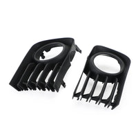 2 Pièces Couvercles Antibrouillard Noir Toyota Prius 2004-2009 - vue de trois-quarts - Becquet Voiture
