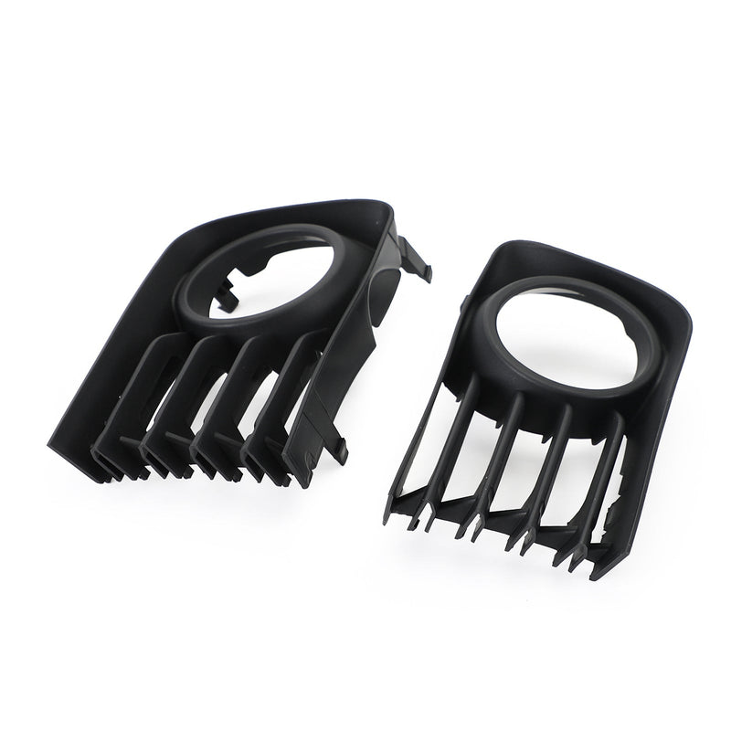 2 Pièces Couvercles Antibrouillard Noir Toyota Prius 2004-2009 - vue de trois-quarts - Becquet Voiture