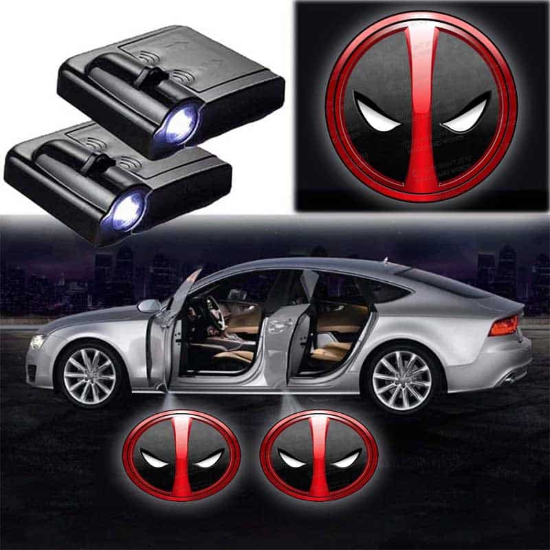 Projecteurs de porte LED Marvel Spiderman Homecoming pack de 2