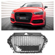 Grille Avant Style RS3 Noir Brillant Audi A3 S3 2013-2016