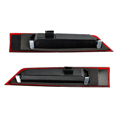 2x Feu Stop Arrière LED Haut Niveau Ford Transit Tourneo Porte de Grange - vue de trois-quarts - Becquet Voiture