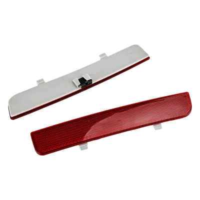 2x Feu Stop Réflecteur Pare-chocs Arrière Rouge Range Rover L322 - installé sur véhicule - Becquet Voiture